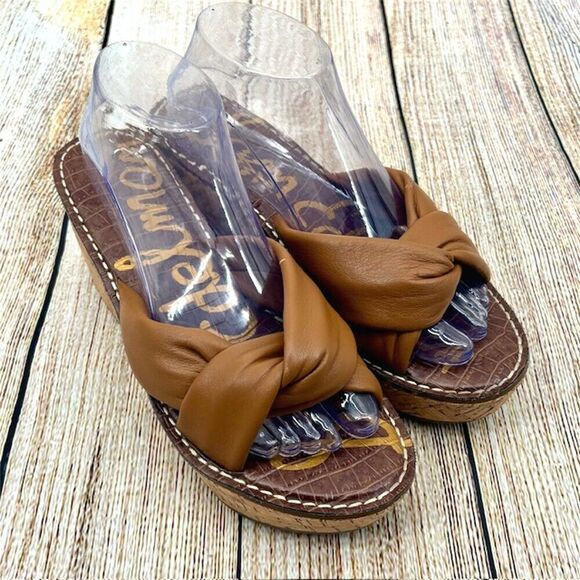 Sam Edelman Ramsey 2 DIFFERENT SIZES Women's 10 (RT)‎ 9.5 (LFT) Platform Sandals - Picture 1 of 11